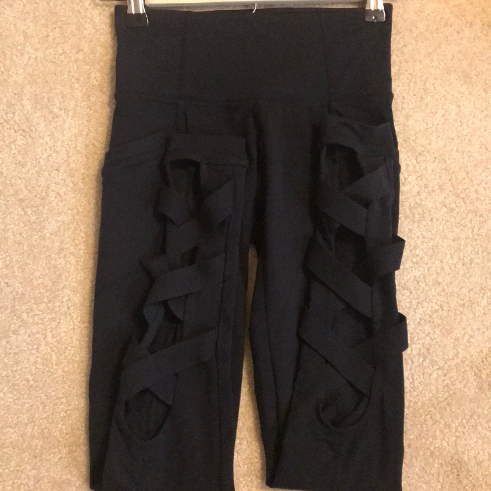 Athleta Leggings with cutouts